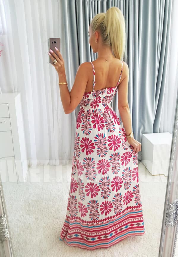 Sukienka Roxie Maxi Niebieska - obrazek 3