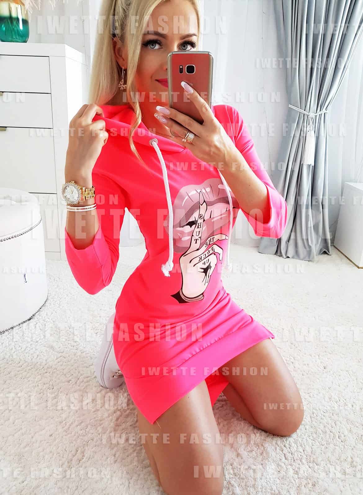Sukienka Lips Neon