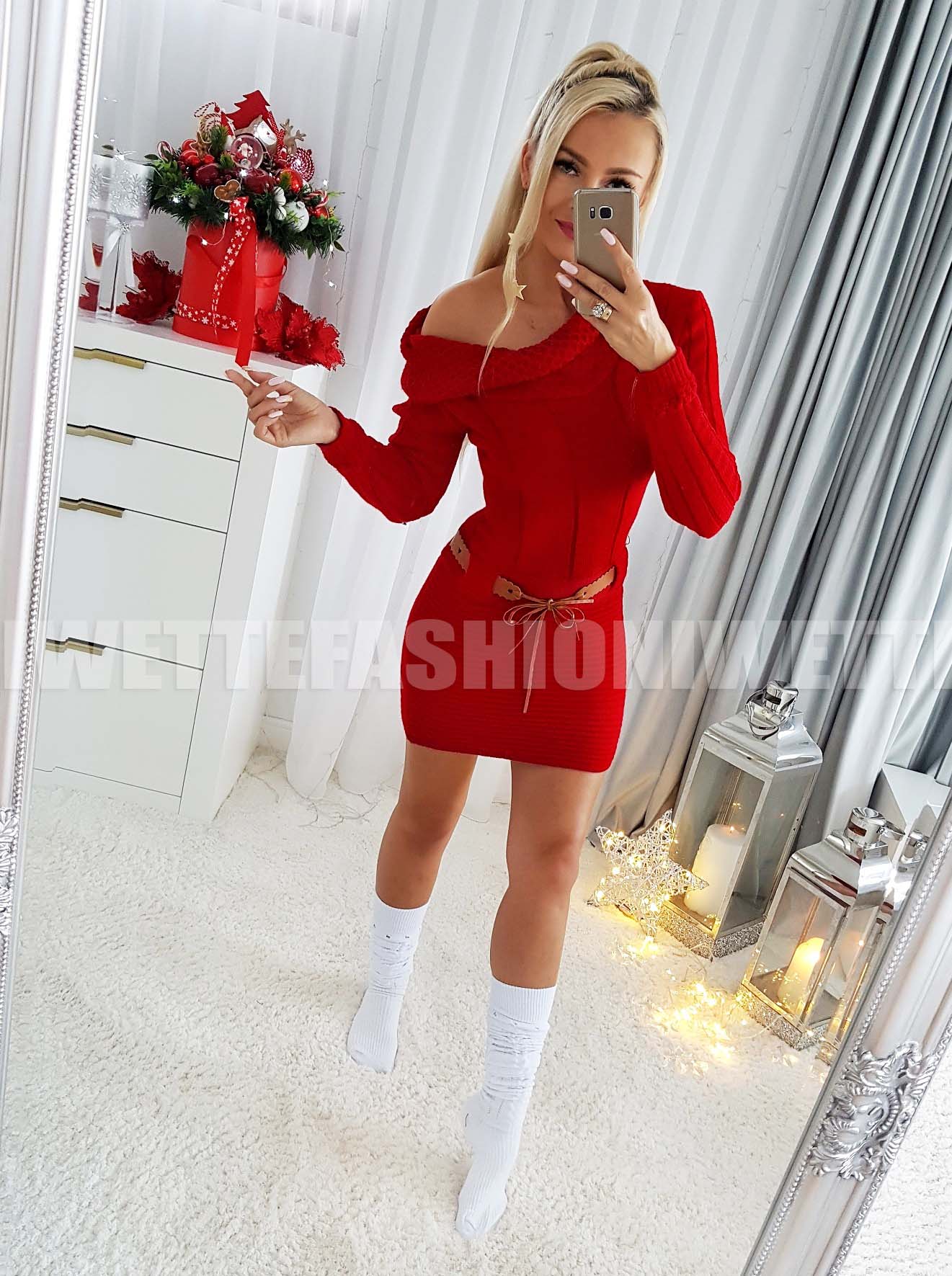 Tunika Cleo Czerwona