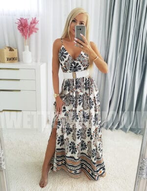 Sukienka Roxie Maxi Khaki - M/L