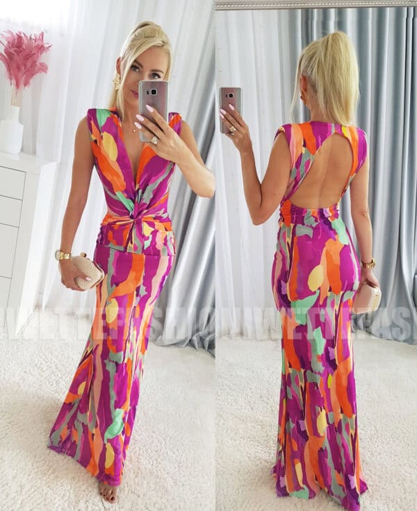 Sukienka Casandra Maxi Purple