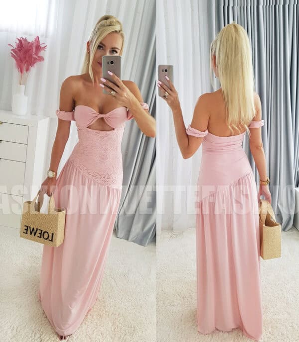 Sukienka Lady Maxi Różowa
