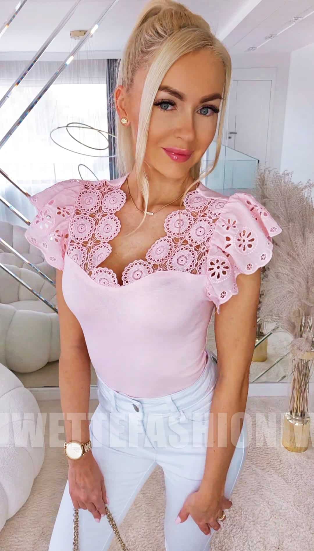 Bluzka Livia Różowa - obrazek 2
