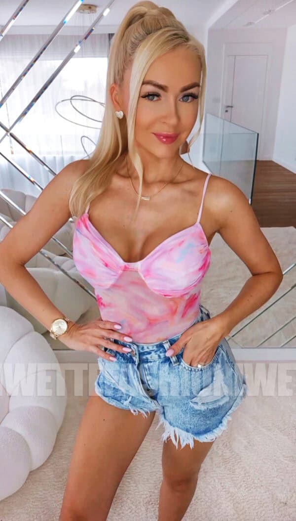 Body Różowe Sabrina - obrazek 2