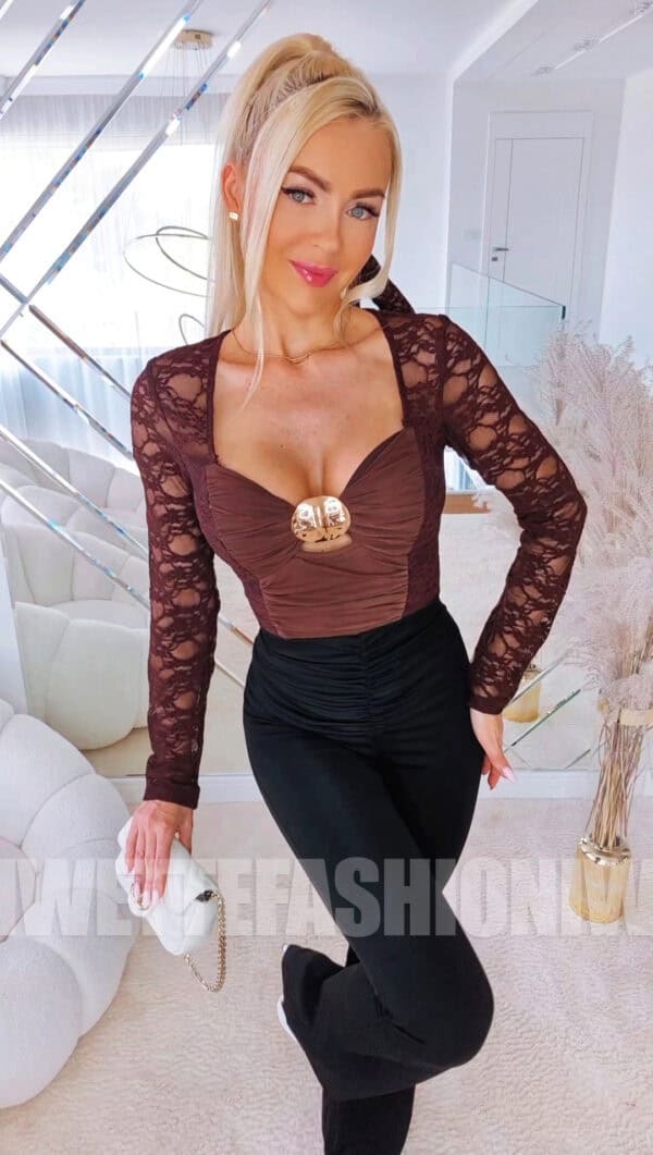 Bluzka Vikki Czarna - obrazek 3