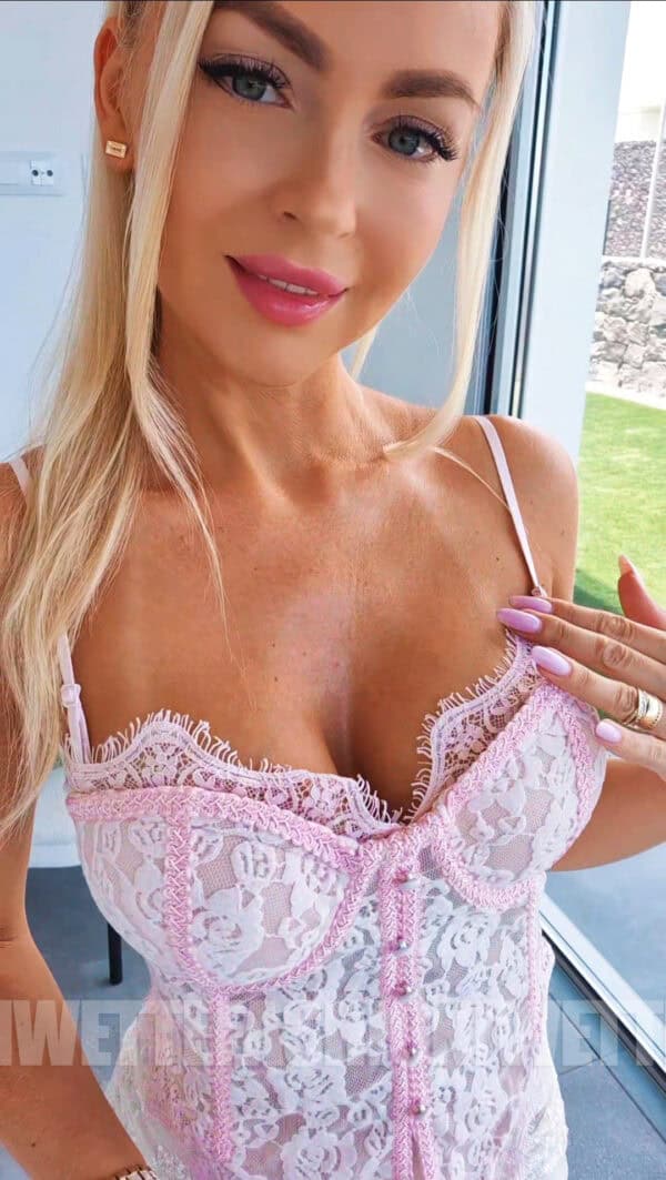 Top Gorsetowy Milla Różowy - obrazek 3