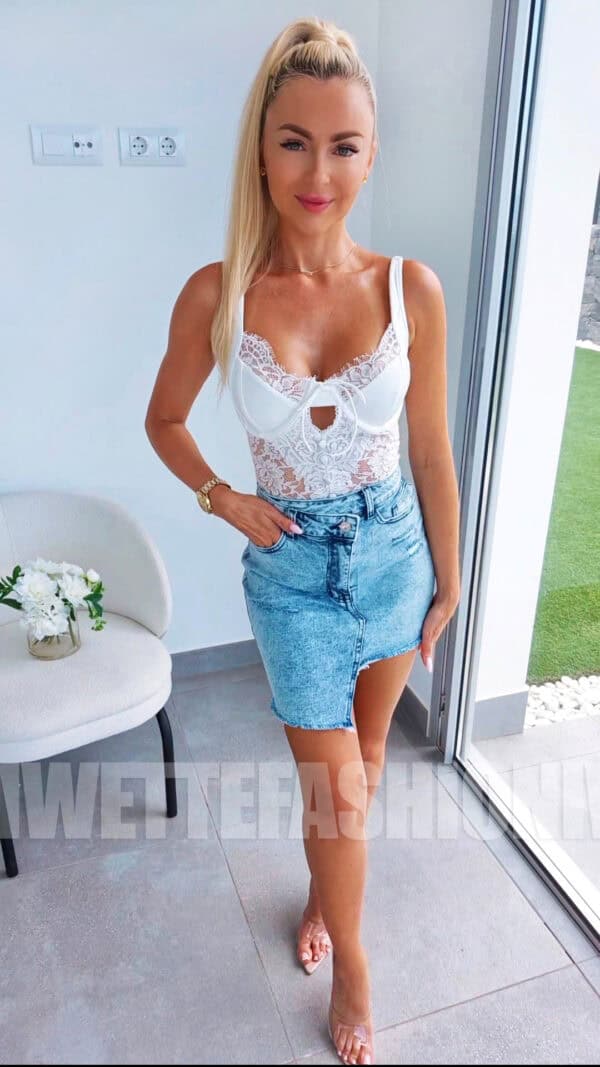 Spódnica Jeans Evita - obrazek 2