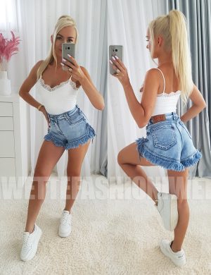 Spodenki Niebieskie Trina - L
