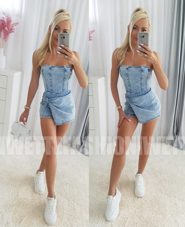 Czas Oczekiwania 5 Dni Kombinezon Jeans Vannie