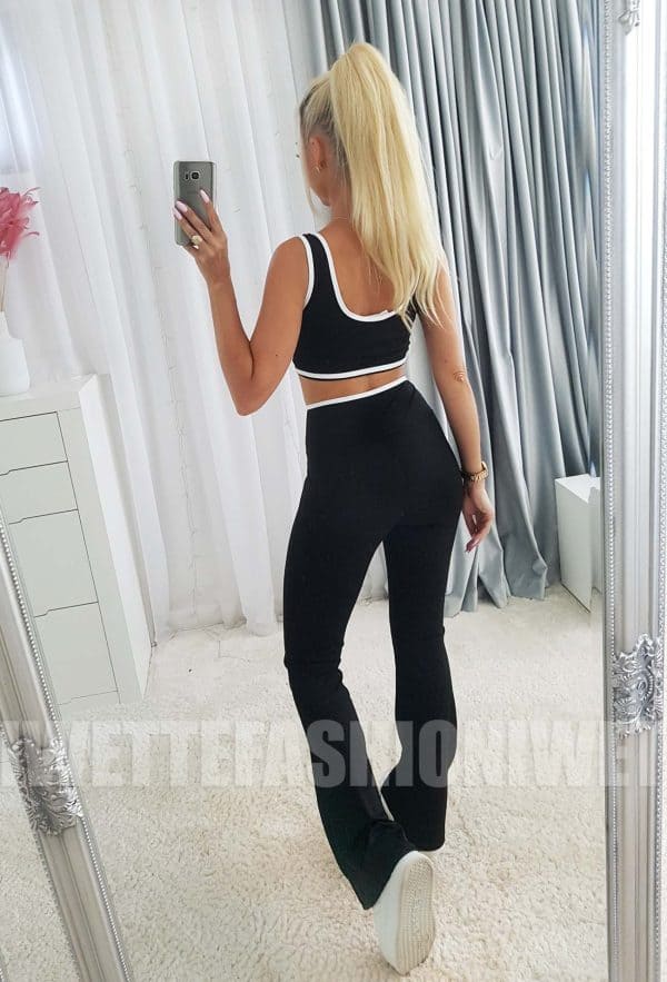 Komplet Modelujący Push Up Czarny Elinor - obrazek 3