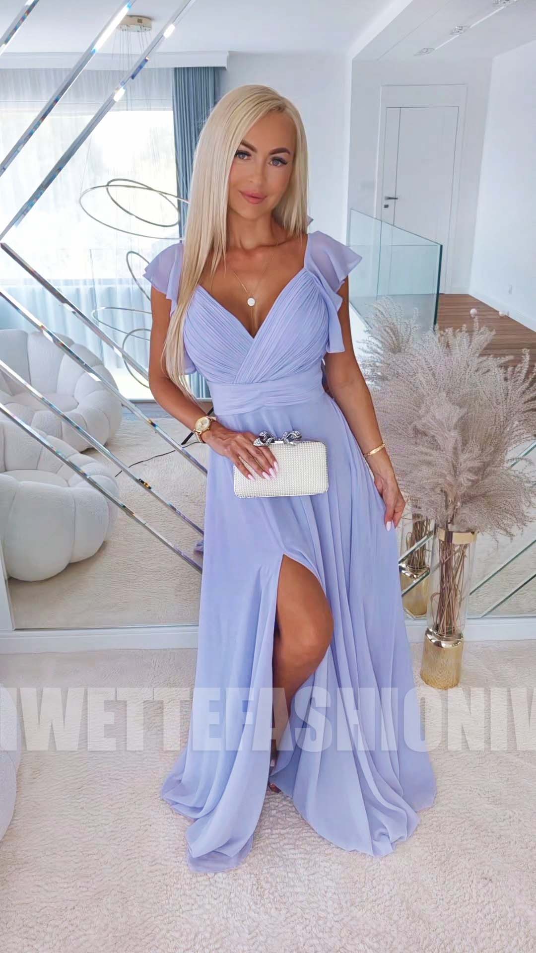 Sukienka Polina Fiołkowa - obrazek 2