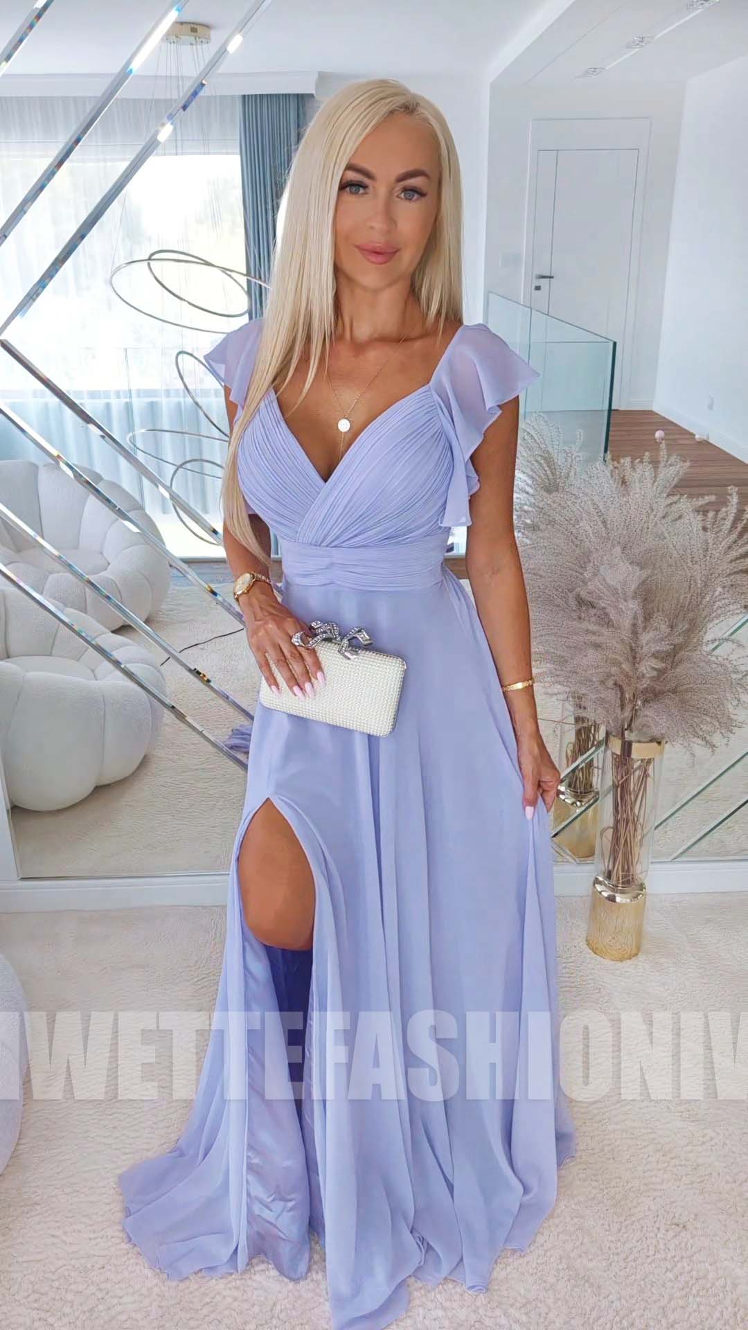 Sukienka Polina Fiołkowa - obrazek 3