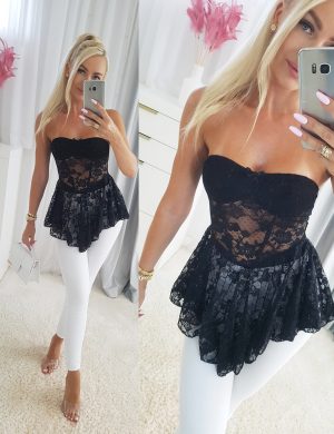 Body Vivien Koronka Czarne
